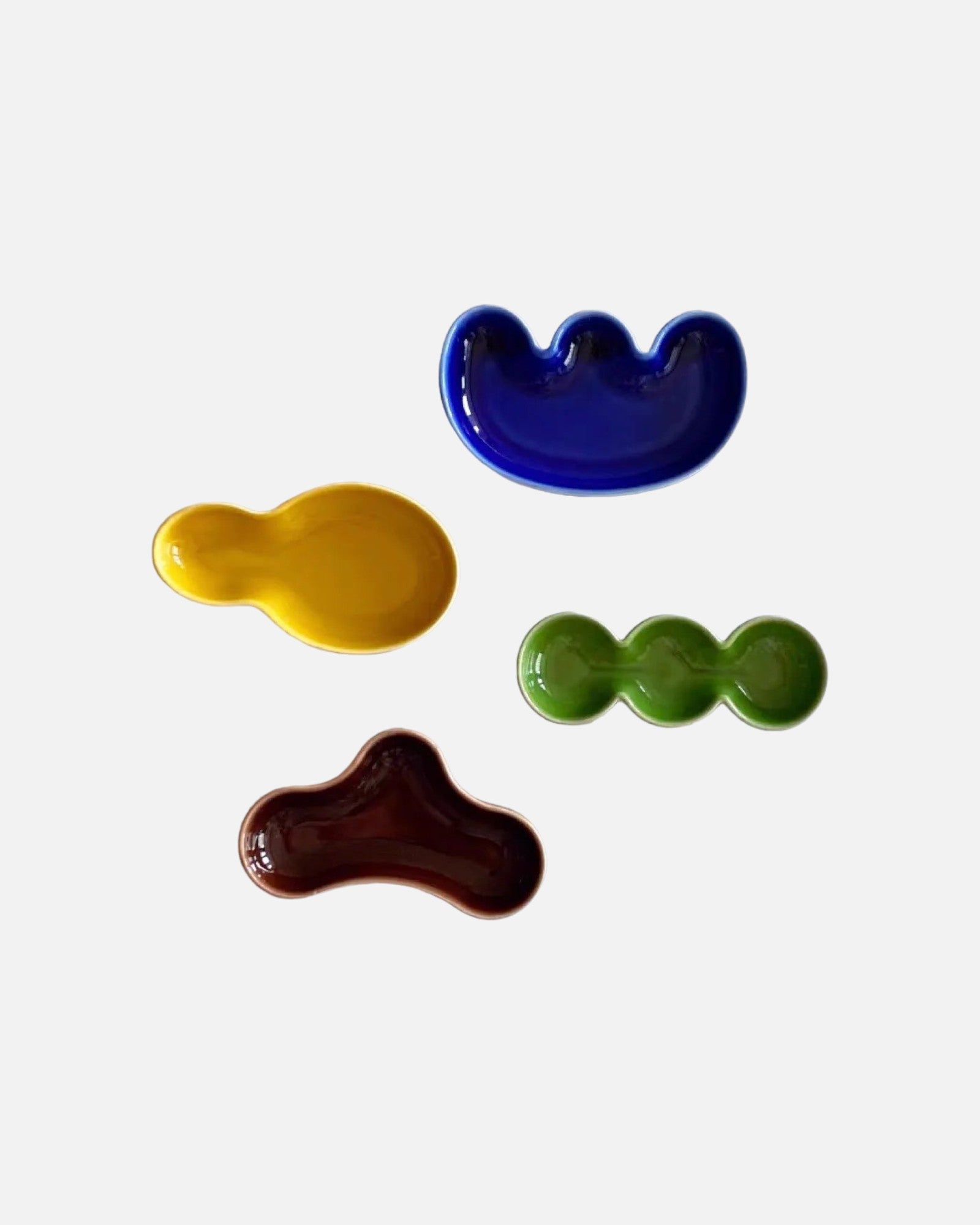 Abstract Ceramic Dish Set - ModAura Designs