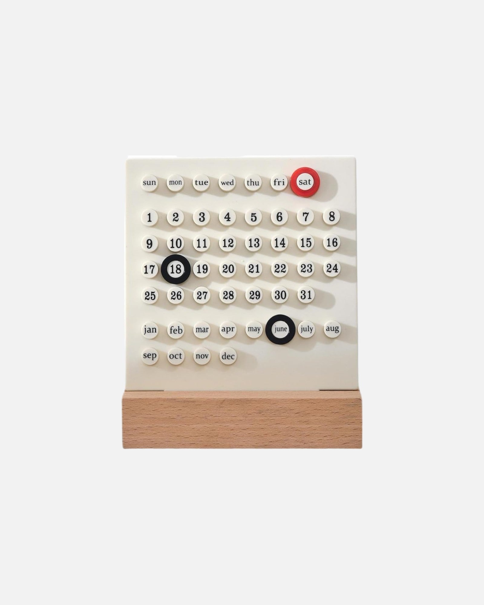 Perpetual Desk Calendar - ModAura Designs