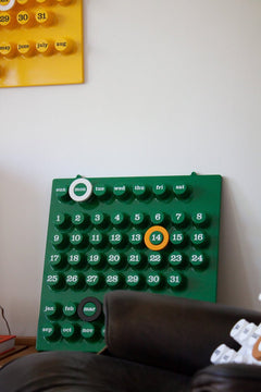 Perpetual Wall Calendar - ModAura Designs
