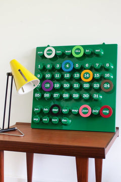 Perpetual Wall Calendar - ModAura Designs