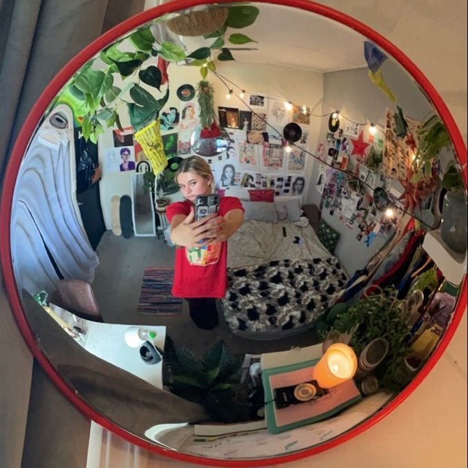 Convex Corner Mirror - ModAura Designs