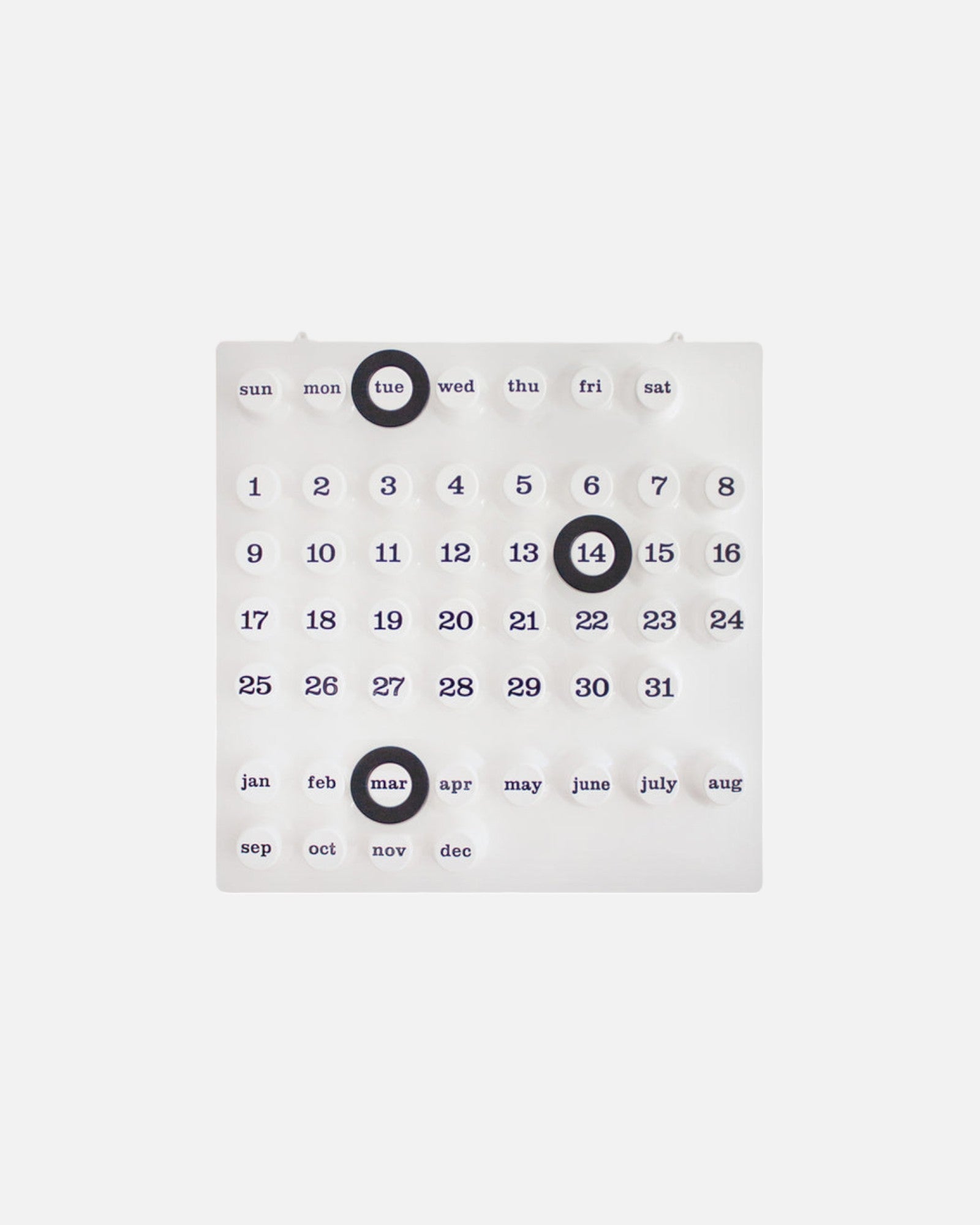 Perpetual Wall Calendar - ModAura Designs